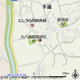 大阪府豊能郡能勢町平通50-2周辺の地図