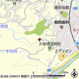 静岡県伊東市鎌田378周辺の地図