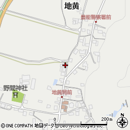 大阪府豊能郡能勢町地黄381周辺の地図