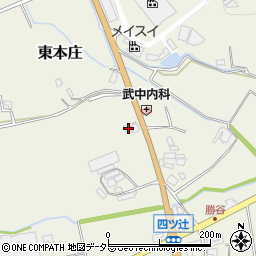 兵庫県三田市東本庄2445周辺の地図