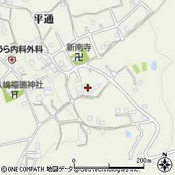 大阪府豊能郡能勢町平通217周辺の地図