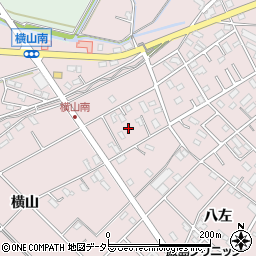 愛知県安城市横山町横山227周辺の地図