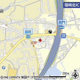 兵庫県神崎郡福崎町東田原1244-1周辺の地図