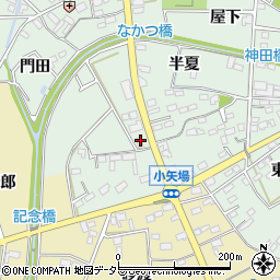 愛知県安城市箕輪町東山207周辺の地図