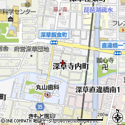 京都府京都市伏見区深草寺内町861-9周辺の地図