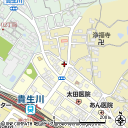 滋賀県甲賀市水口町虫生野中央10周辺の地図