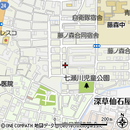 京都府京都市伏見区深草池ノ内町3-15周辺の地図