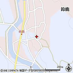 兵庫県三田市鈴鹿190-1周辺の地図