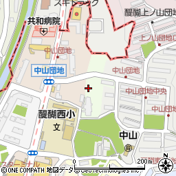 京都府京都市伏見区醍醐平松町周辺の地図