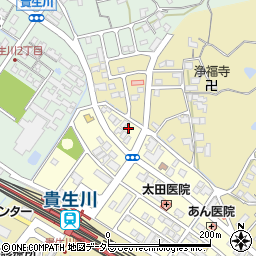 滋賀県甲賀市水口町虫生野中央8周辺の地図