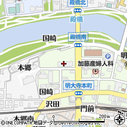 岡崎市教育文化館周辺の地図