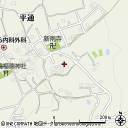 大阪府豊能郡能勢町平通223周辺の地図