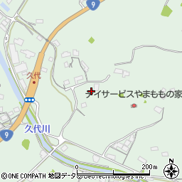 島根県浜田市久代町周辺の地図
