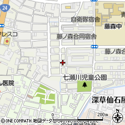 京都府京都市伏見区深草池ノ内町3-12周辺の地図