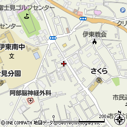 斉藤れい子美容室周辺の地図