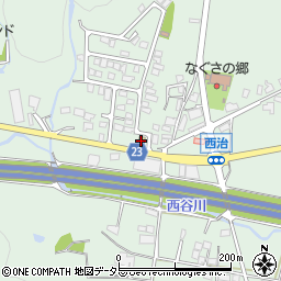 ローソン福崎西治店周辺の地図