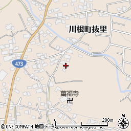 静岡県島田市川根町抜里820-2周辺の地図