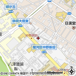 ＥＮＥＯＳセルフ静岡インターＳＳ周辺の地図