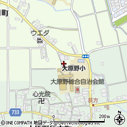 京都府京都市西京区大原野南春日町294周辺の地図