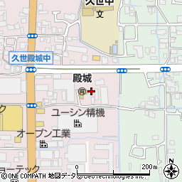 京都府京都市南区久世殿城町551周辺の地図