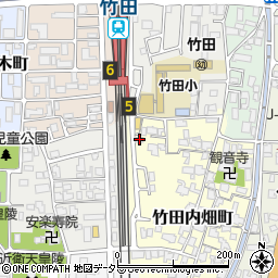 フレグランス竹田周辺の地図