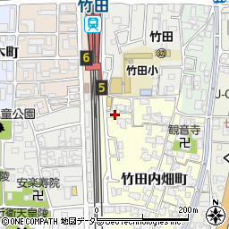 京建設周辺の地図