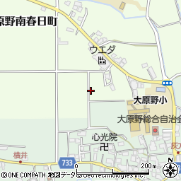 京都府京都市西京区大原野南春日町1867周辺の地図