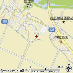 滋賀県甲賀市水口町嶬峨周辺の地図