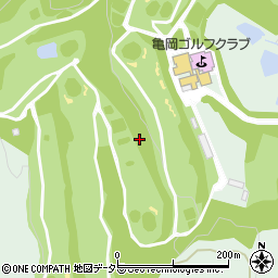 京都府亀岡市西別院町神地（赤尾）周辺の地図