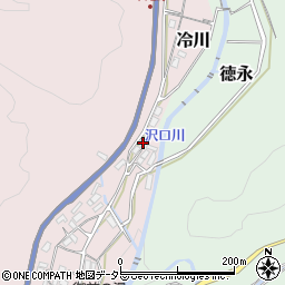 静岡県伊豆市冷川1070-1周辺の地図