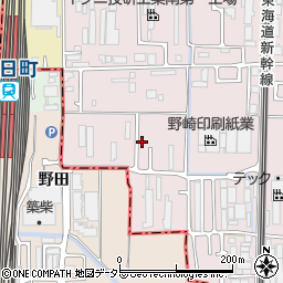京都府京都市南区久世殿城町197周辺の地図