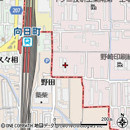 京都府京都市南区久世殿城町191周辺の地図