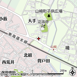 ハマイカリ　山崎店農薬部周辺の地図
