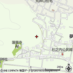 兵庫県姫路市夢前町杉之内周辺の地図