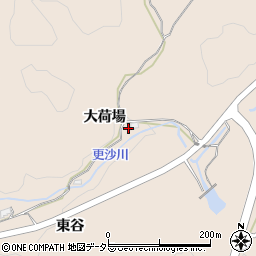 愛知県岡崎市高隆寺町大荷場周辺の地図