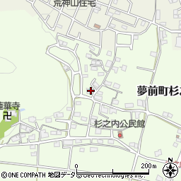 兵庫県姫路市夢前町杉之内337周辺の地図