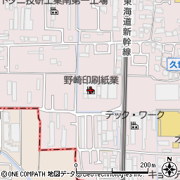 京都府京都市南区久世殿城町214周辺の地図