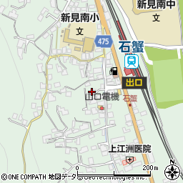 岡山県新見市石蟹668-6周辺の地図