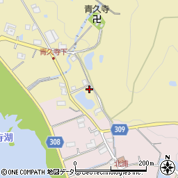 兵庫県三田市下青野434周辺の地図