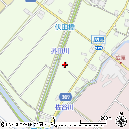 兵庫県加西市広原町203周辺の地図