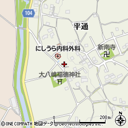 大阪府豊能郡能勢町平通132周辺の地図