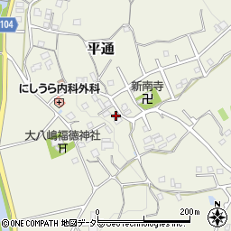 大阪府豊能郡能勢町平通119周辺の地図