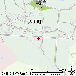 兵庫県加西市大工町85周辺の地図
