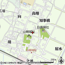 愛知県安城市高木町鳥居周辺の地図