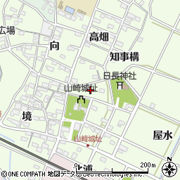 愛知県安城市高木町（鳥居）周辺の地図