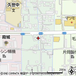 京都府京都市南区久世大藪町291周辺の地図