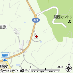 京都府亀岡市西別院町柚原春瀬7周辺の地図