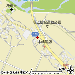 滋賀県甲賀市水口町嶬峨1257周辺の地図