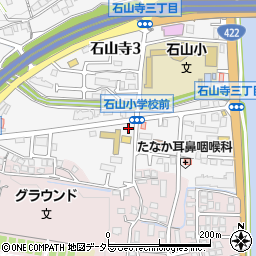ファミリーマート大津石山寺南店周辺の地図