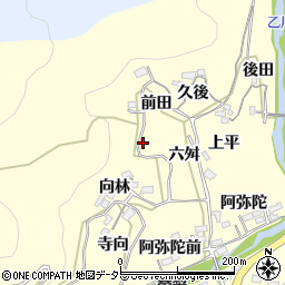 愛知県岡崎市秦梨町西ノ入7周辺の地図